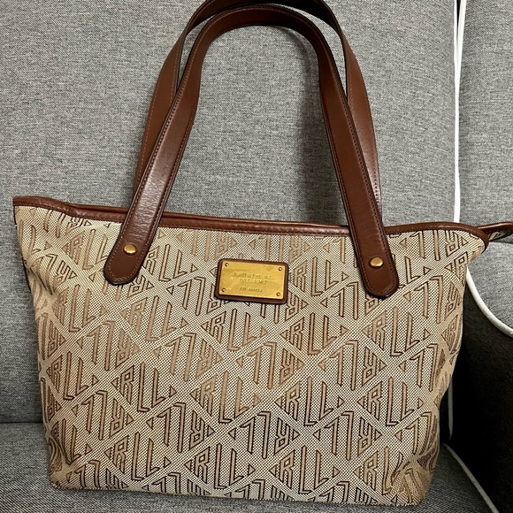 Lauren Ralph Lauren Tote - Picture 1 of 12